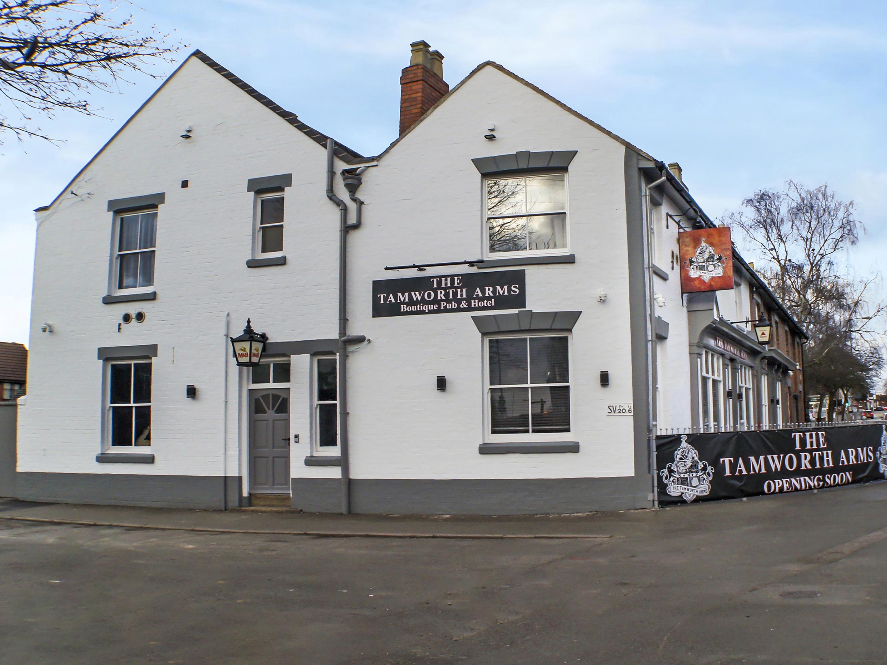 OYO Tamworth Arms Boutique Pub&Hotel Extérieur photo